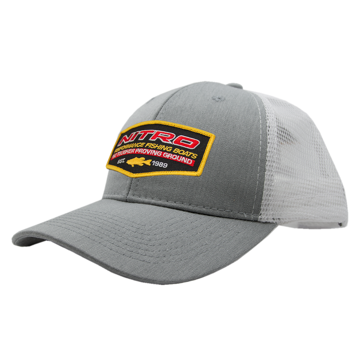 Heather Gray/White Patch Cap