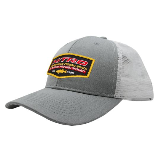 Heather Gray/White Patch Cap