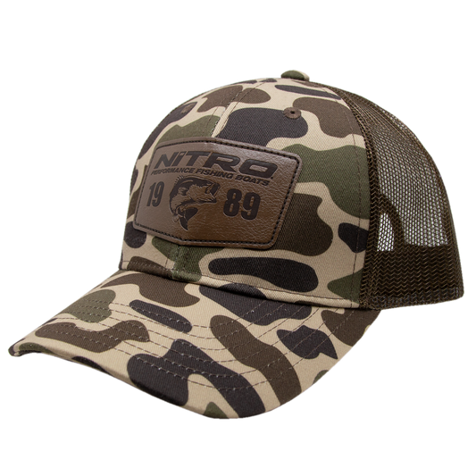 Vintage Camo Patch Cap