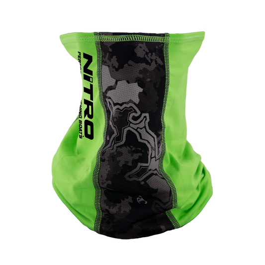 Nitro 43 - Neck Gaiter - Green Flash/Viper Urban