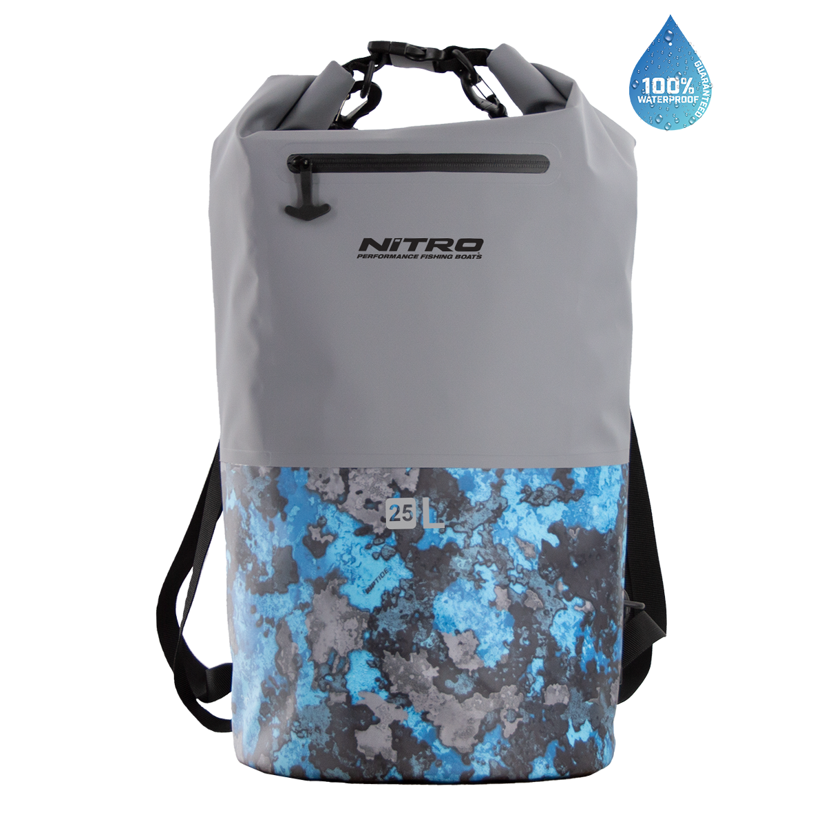 Nitro49 - 25L Round DryBag - December Sky/RipTide